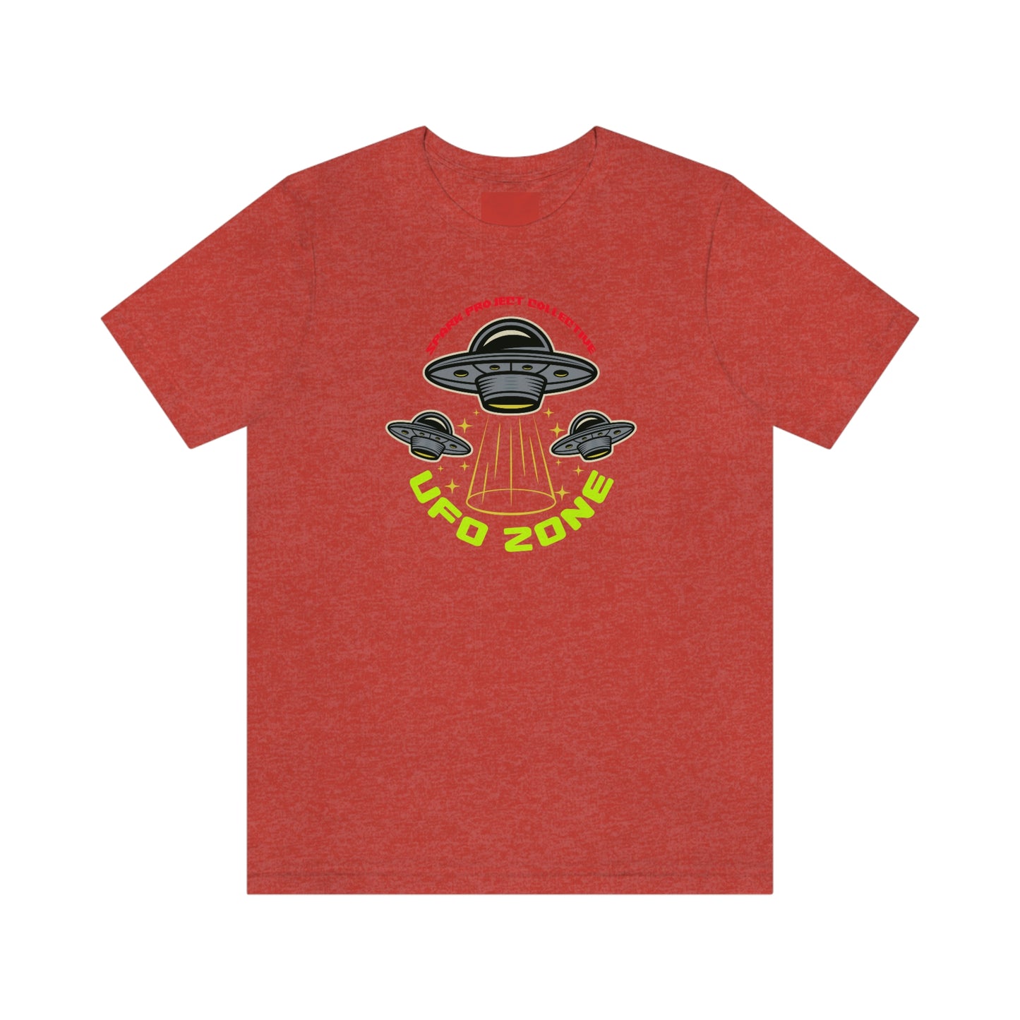 UFO Zone unisex jersey short sleeve tee