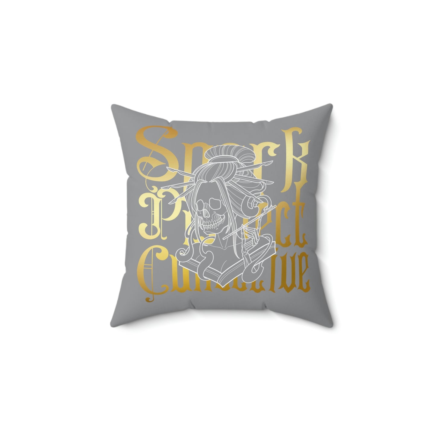 Zero - Japanese Spark Spun Polyester Square Pillow