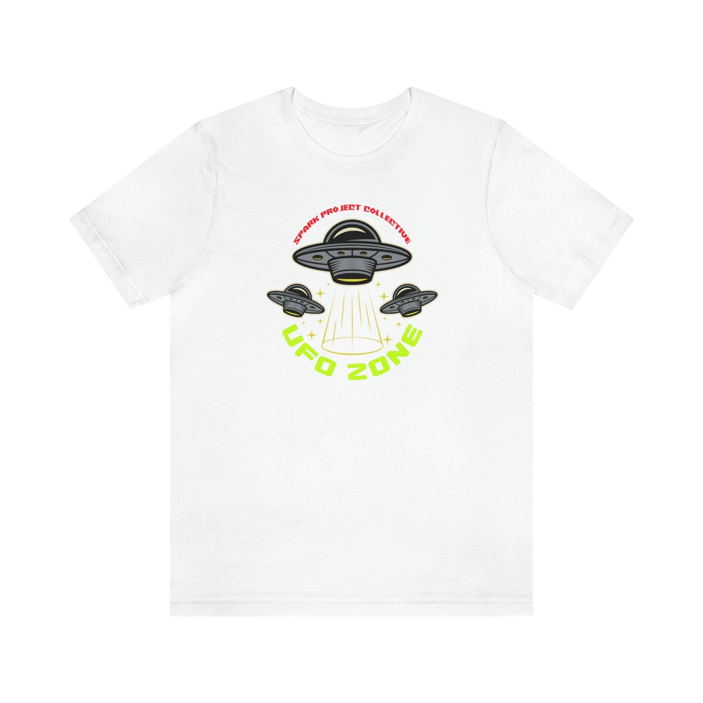 UFO Zone unisex jersey short sleeve tee