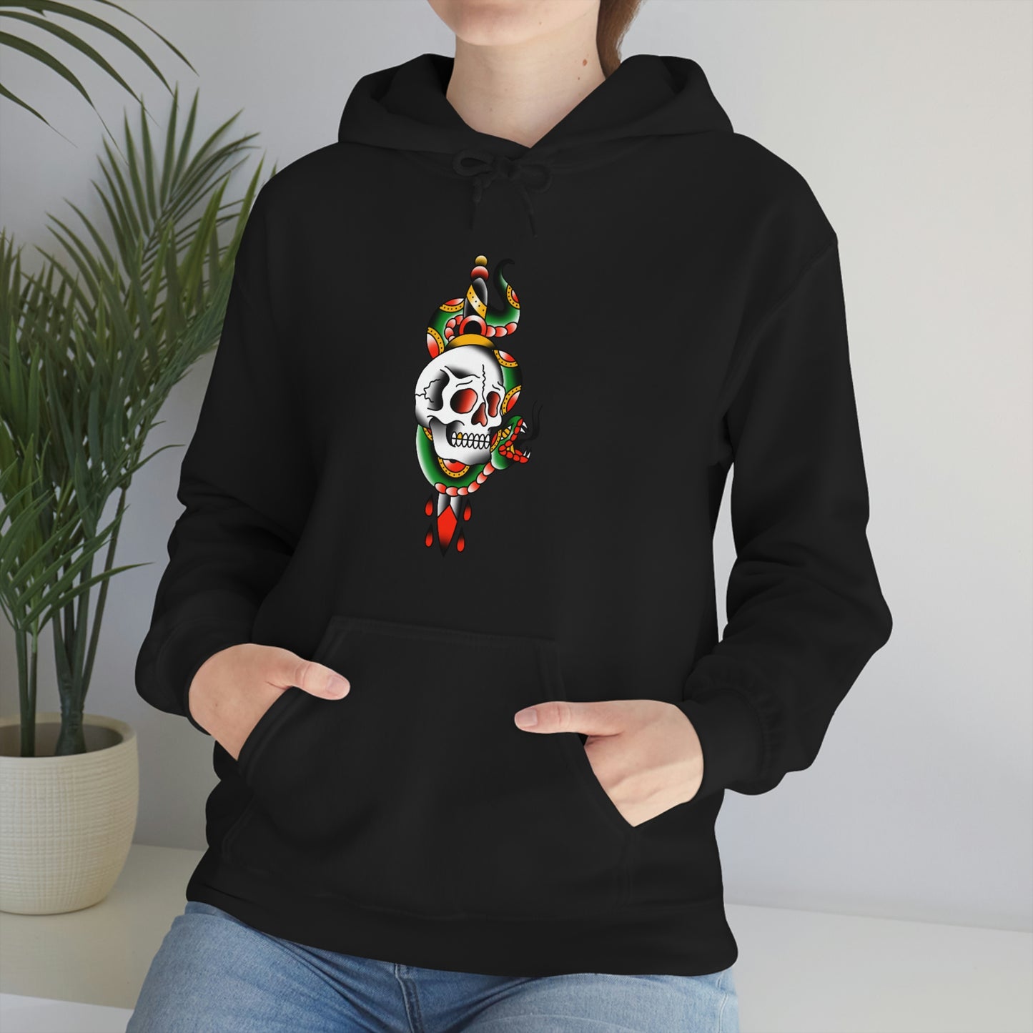 Snake and Dagger Unisex Heavy Blend™ Hooded Sweatshirt