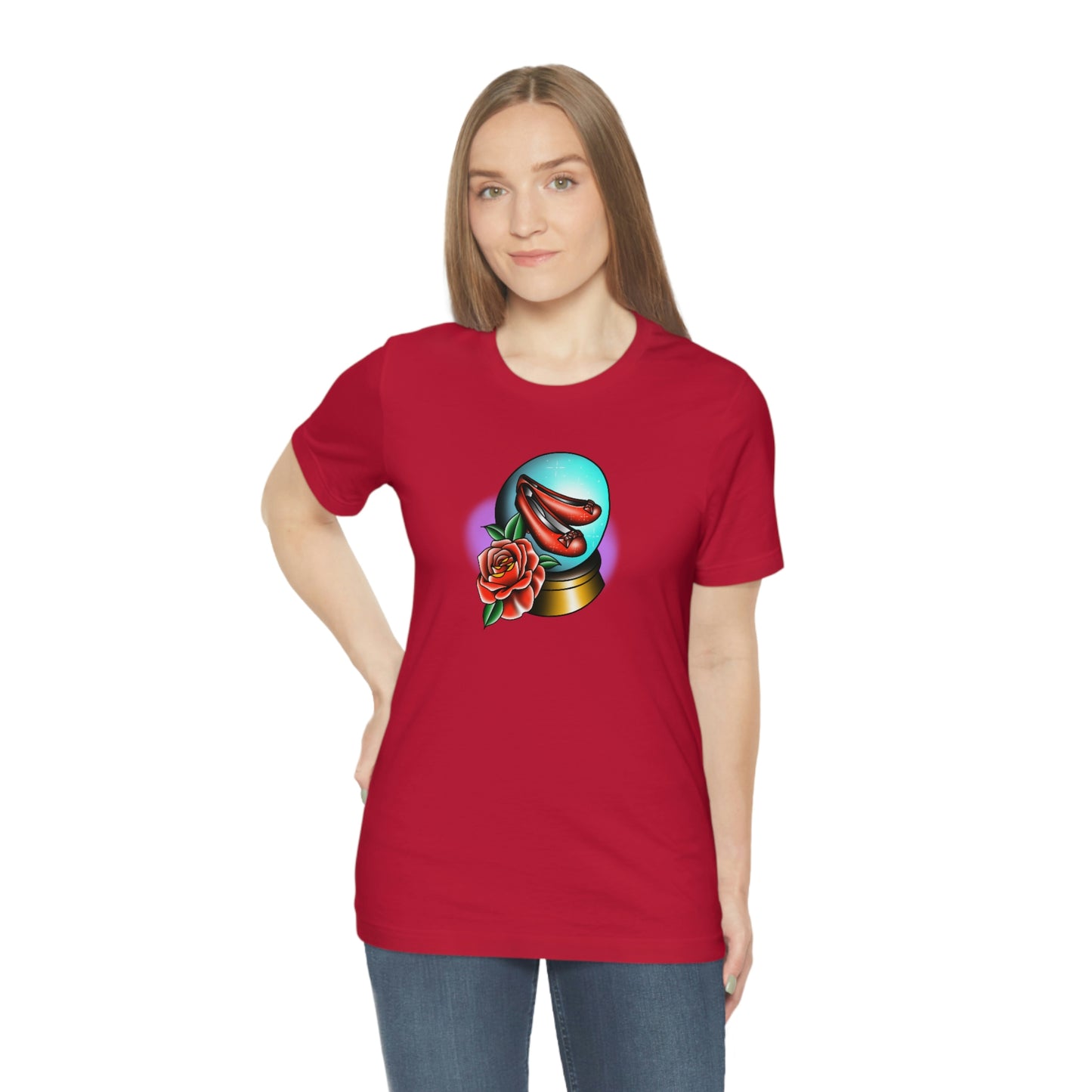 Ruby Slippers Unisex Jersey Short Sleeve Tee