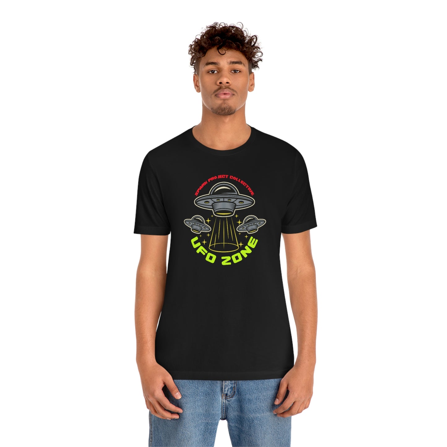 UFO Zone unisex jersey short sleeve tee