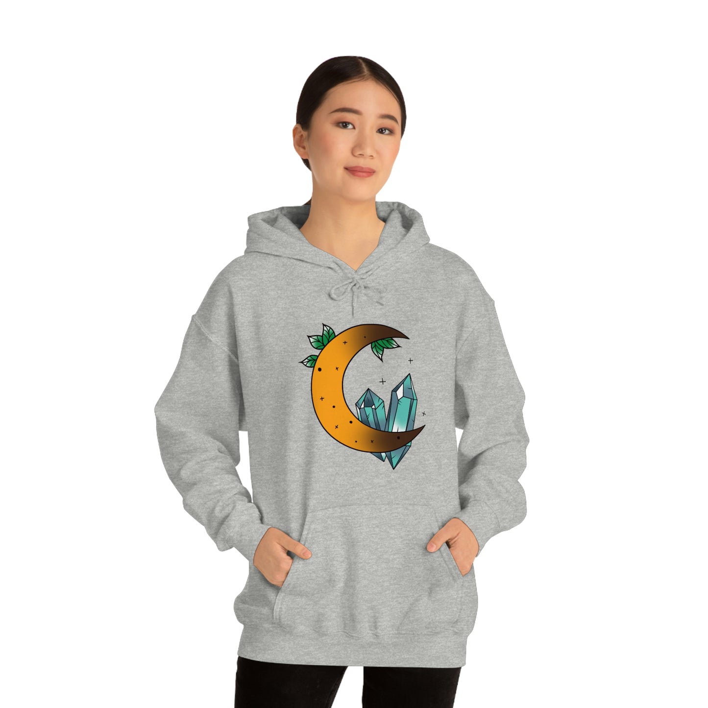 Blue Crystal Unisex Heavy Blend™ Hooded Sweatshirt