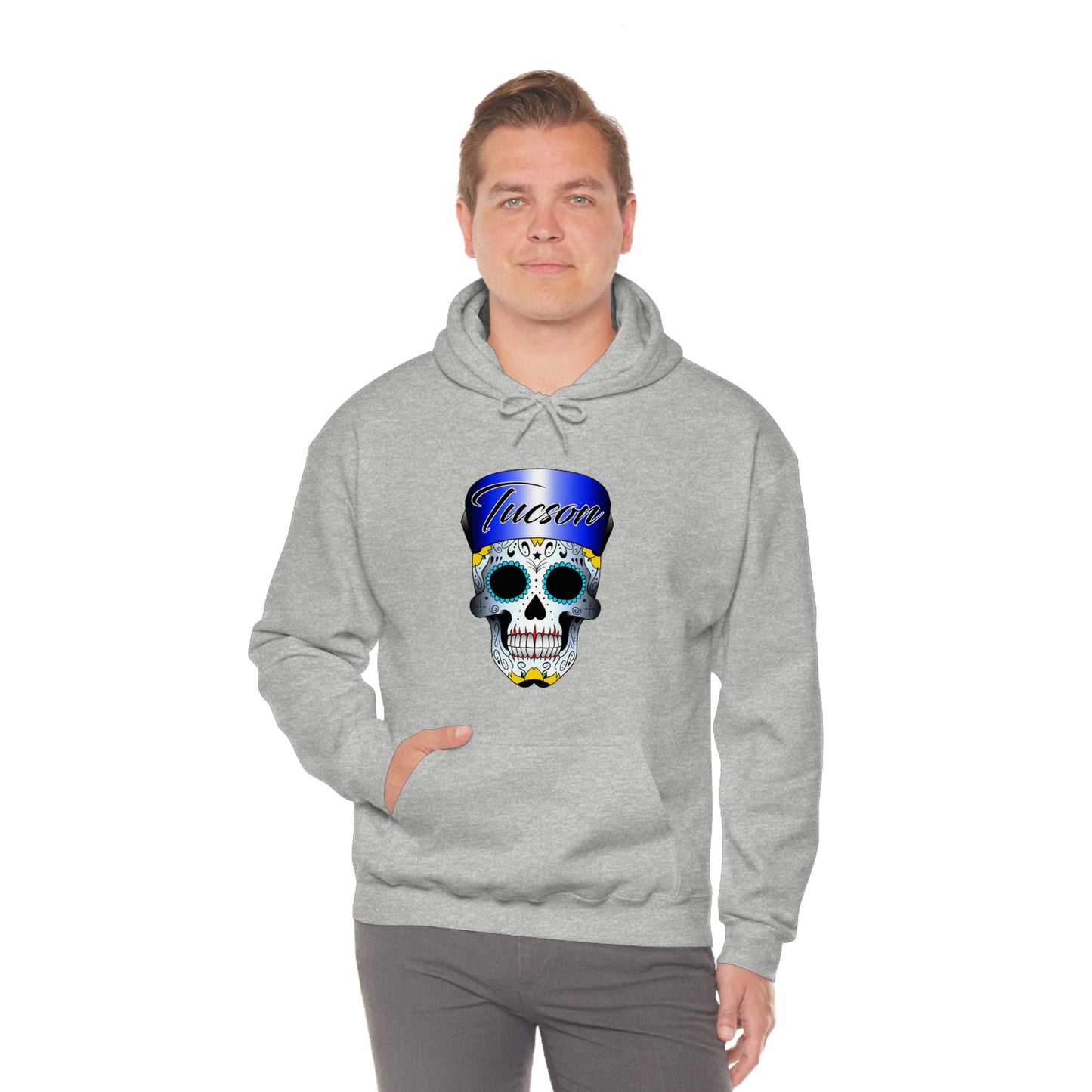 Tucson Skull Unisex Heavy Blend™ Hooded Sweatshirt