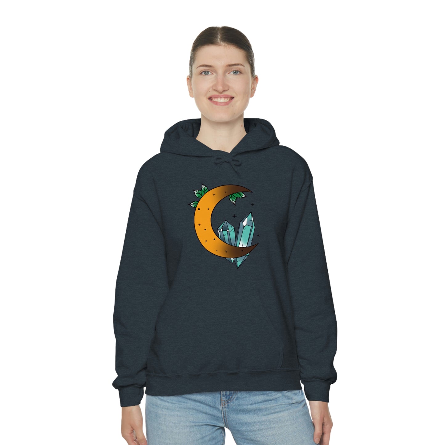 Blue Crystal Unisex Heavy Blend™ Hooded Sweatshirt