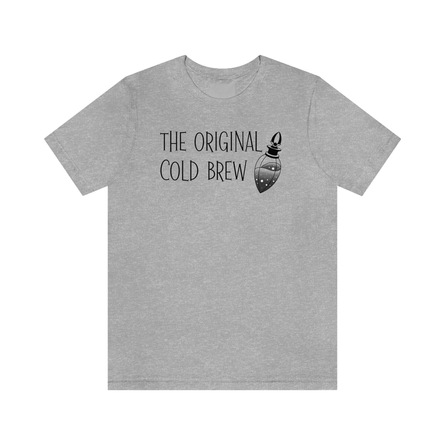 The Original Cold Brew Black Font Unisex Jersey Short Sleeve Tee