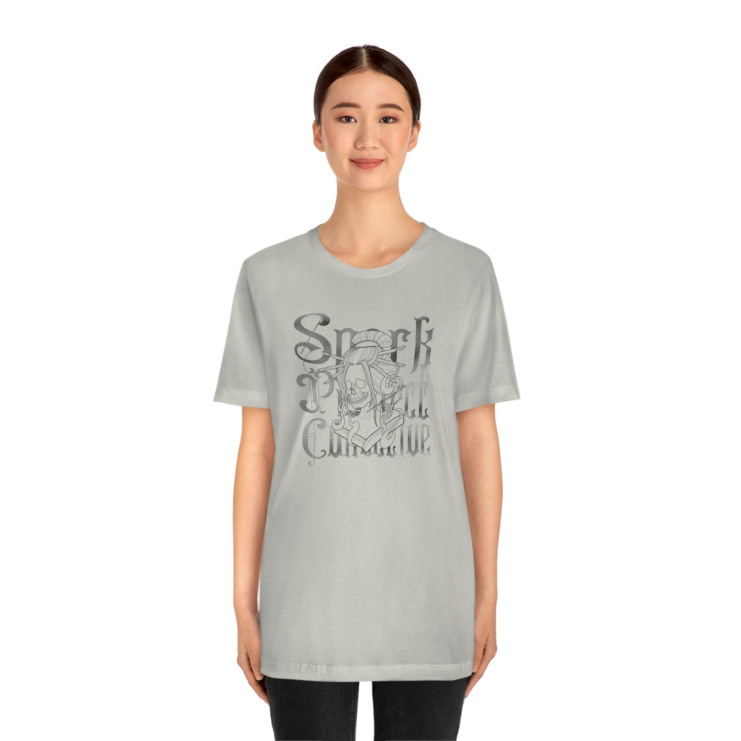 Japanese Spark Black Font Unisex Jersey Short Sleeve Tee