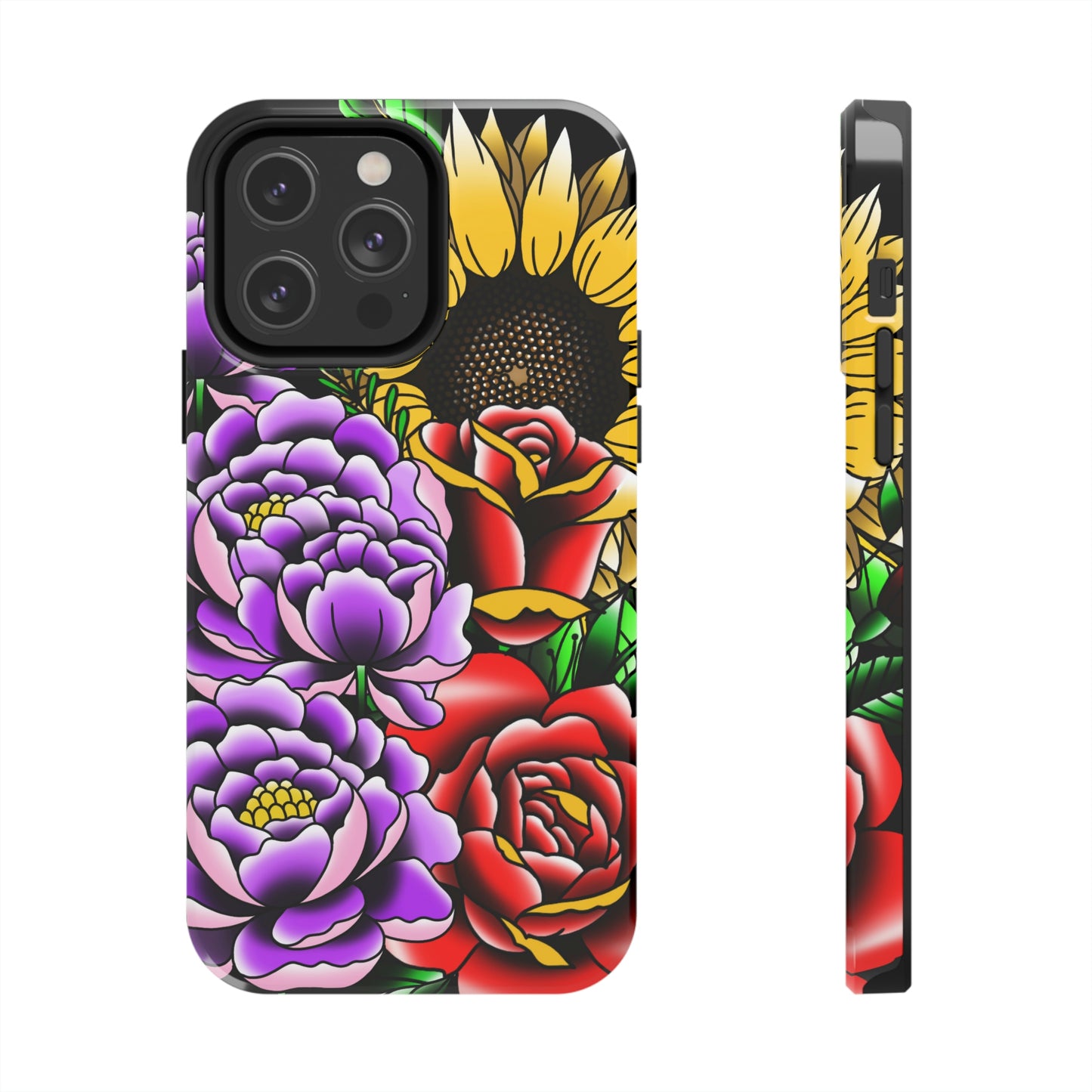 Flower Mix Up Tough Phone Cases, Case-Mate