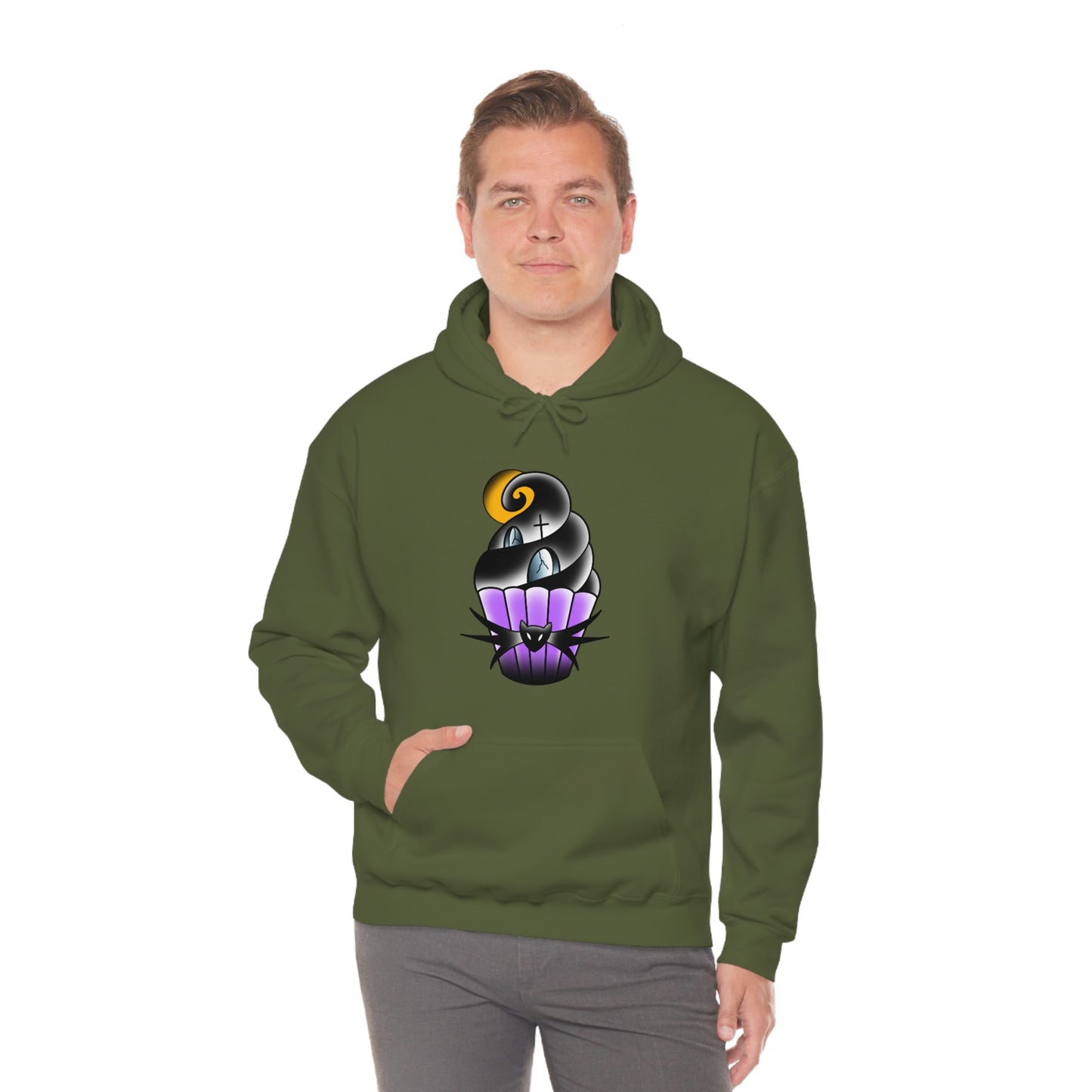 Jack Cupcake Unisex Heavy Blend™ Hooded Sweatshirt