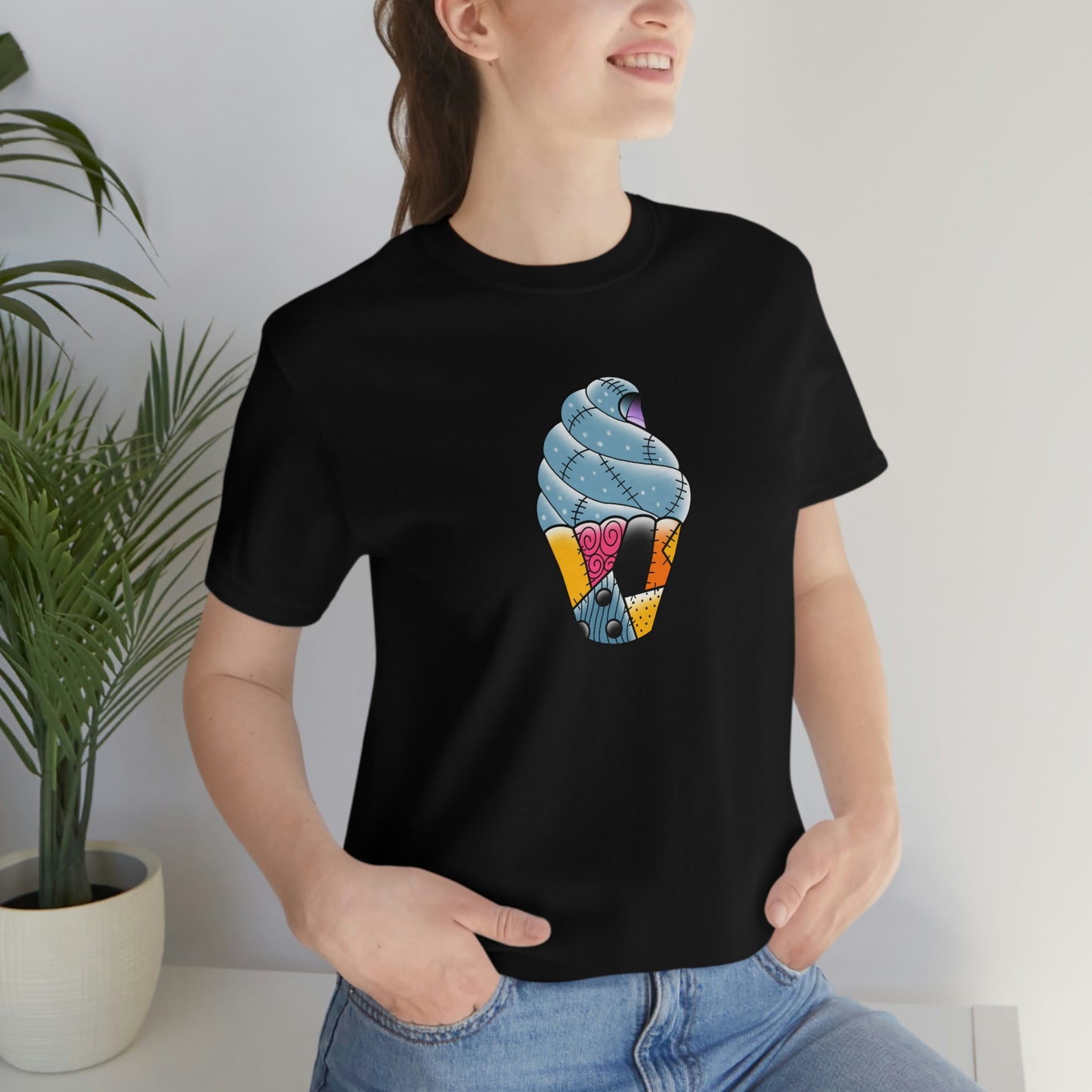 Sally Cupcake Unisex Jersey Short Sleeve Tee