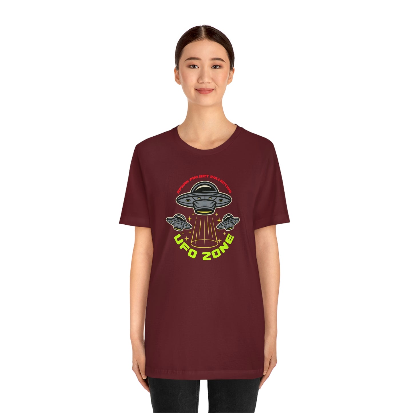 UFO Zone unisex jersey short sleeve tee