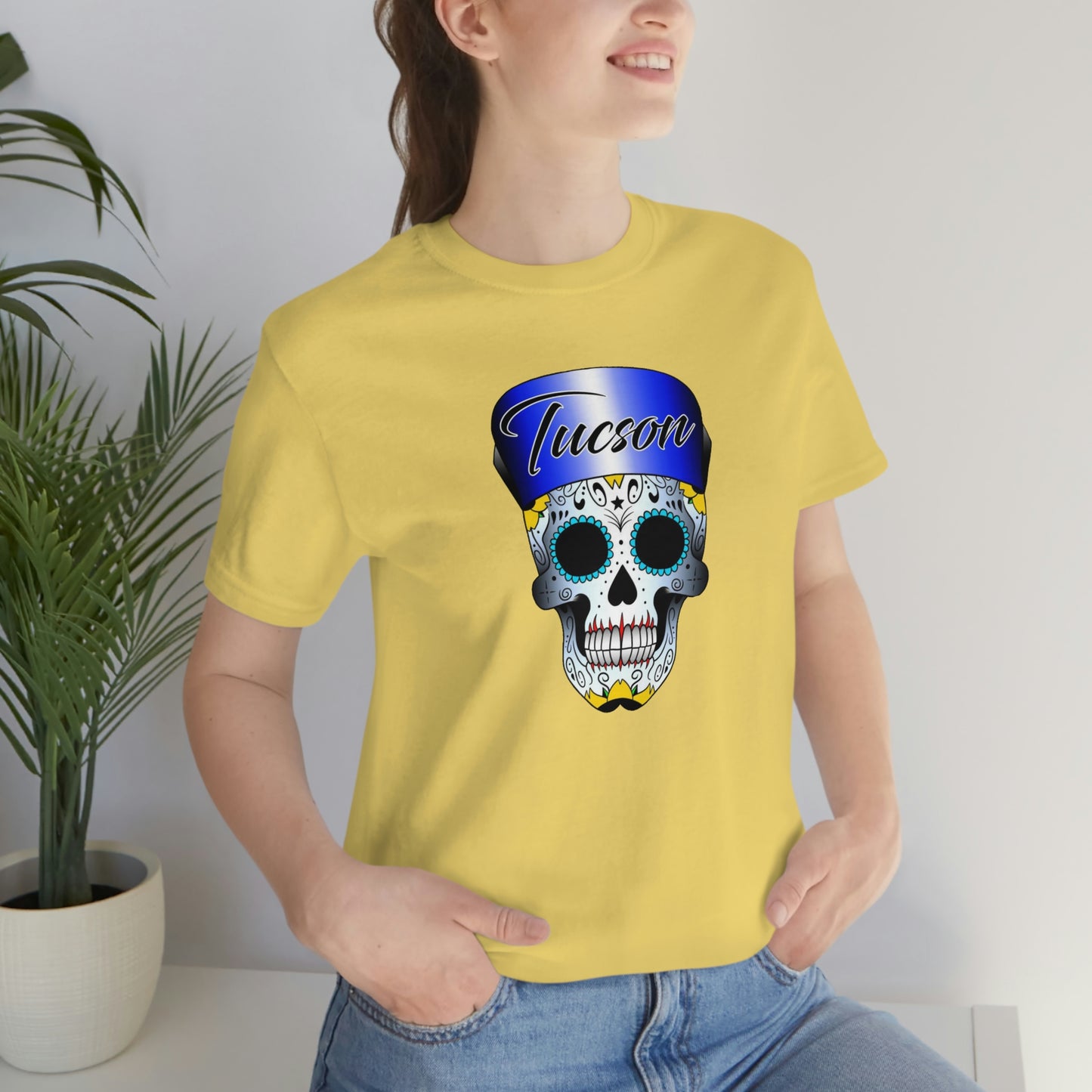 Tucson Skull Unisex Jersey Short Sleeve Tee