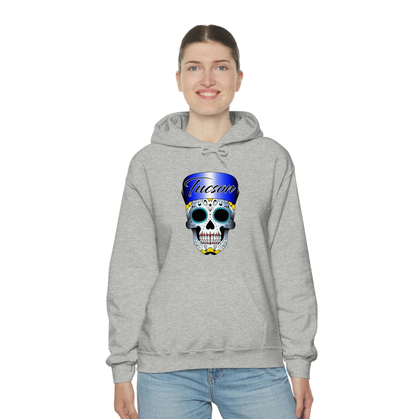 Tucson Skull Unisex Heavy Blend™ Hooded Sweatshirt