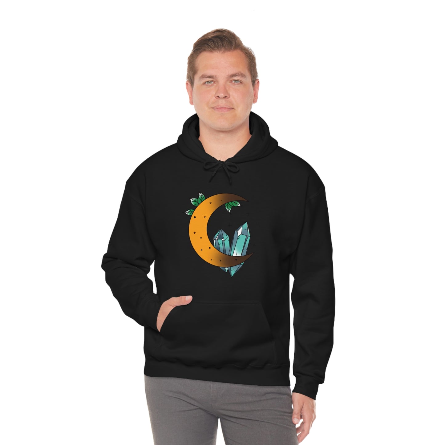 Blue Crystal Unisex Heavy Blend™ Hooded Sweatshirt