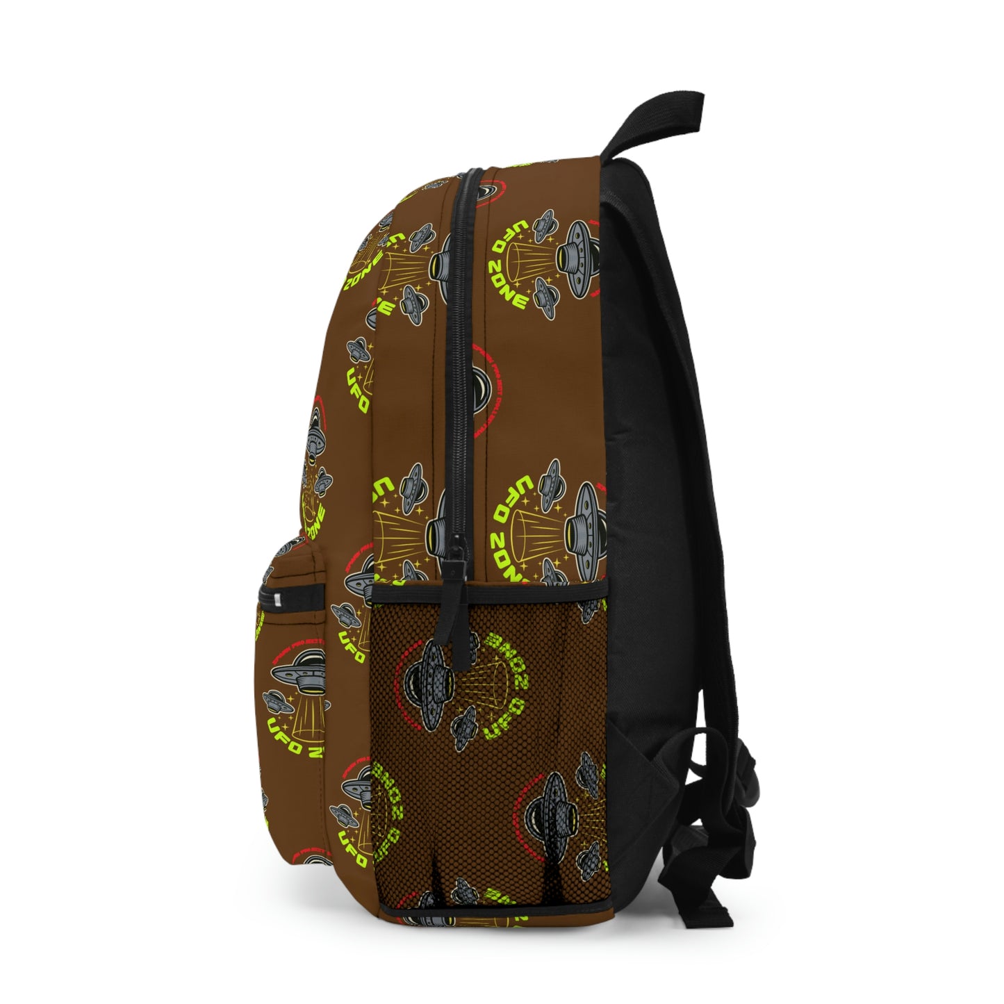 Brown UFO Zone Backpack