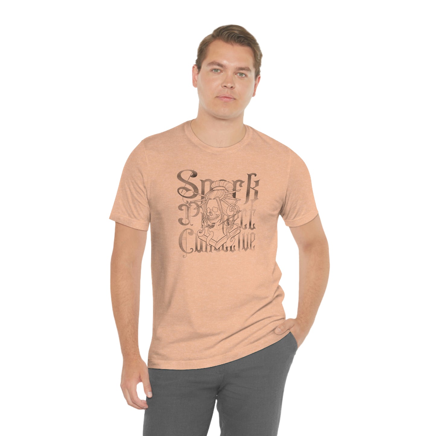 Japanese Spark Black Font Unisex Jersey Short Sleeve Tee