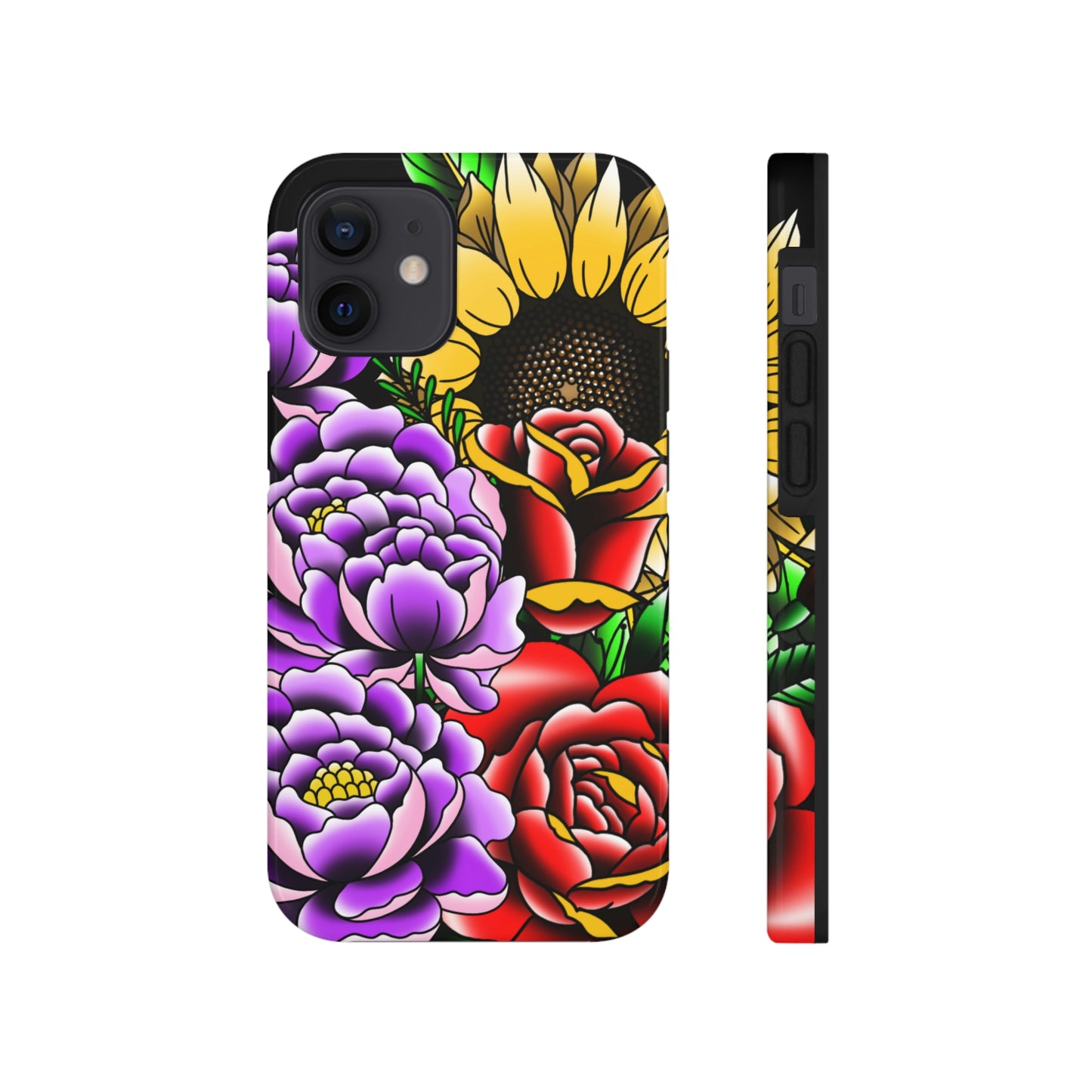 Flower Mix Up Tough Phone Cases, Case-Mate