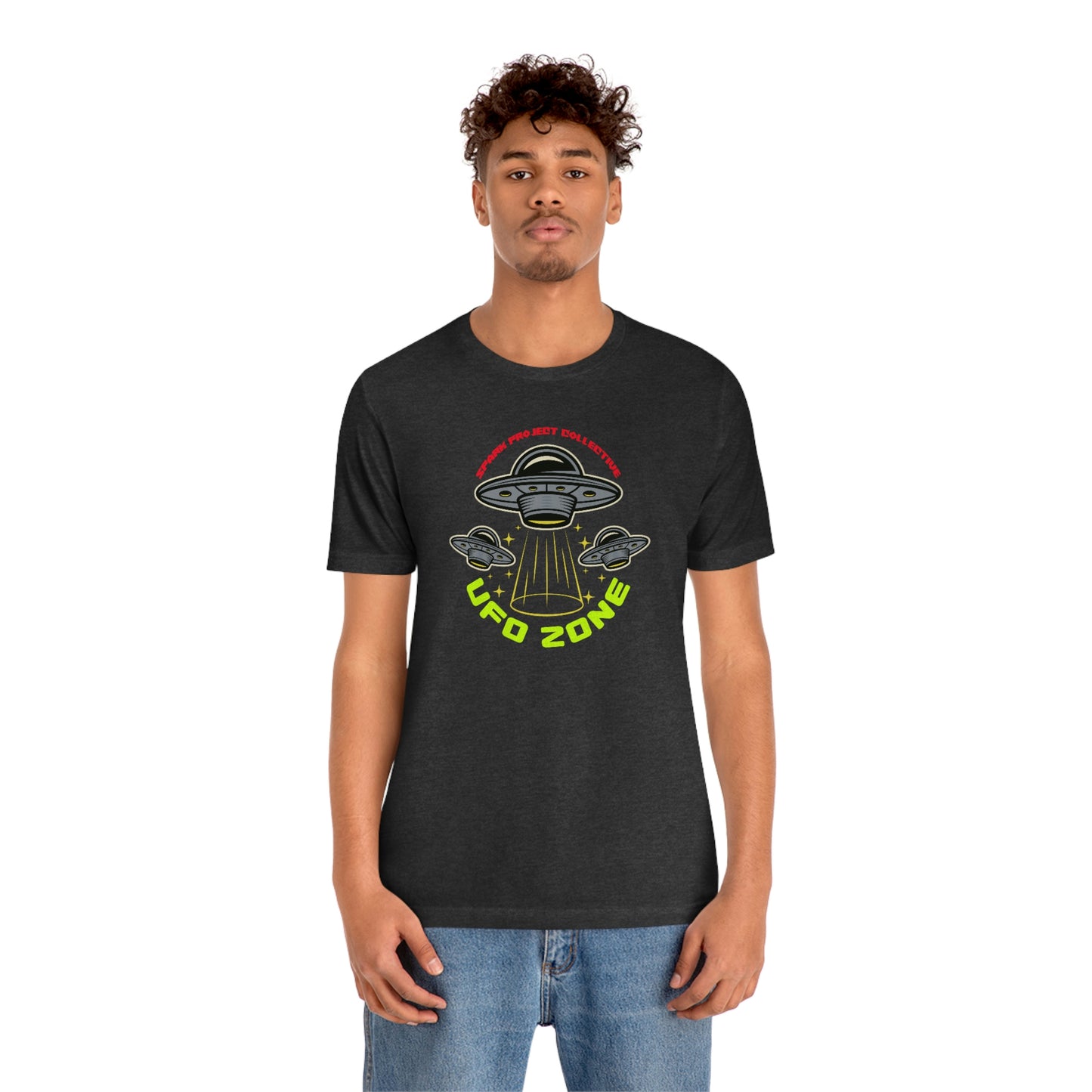 UFO Zone unisex jersey short sleeve tee