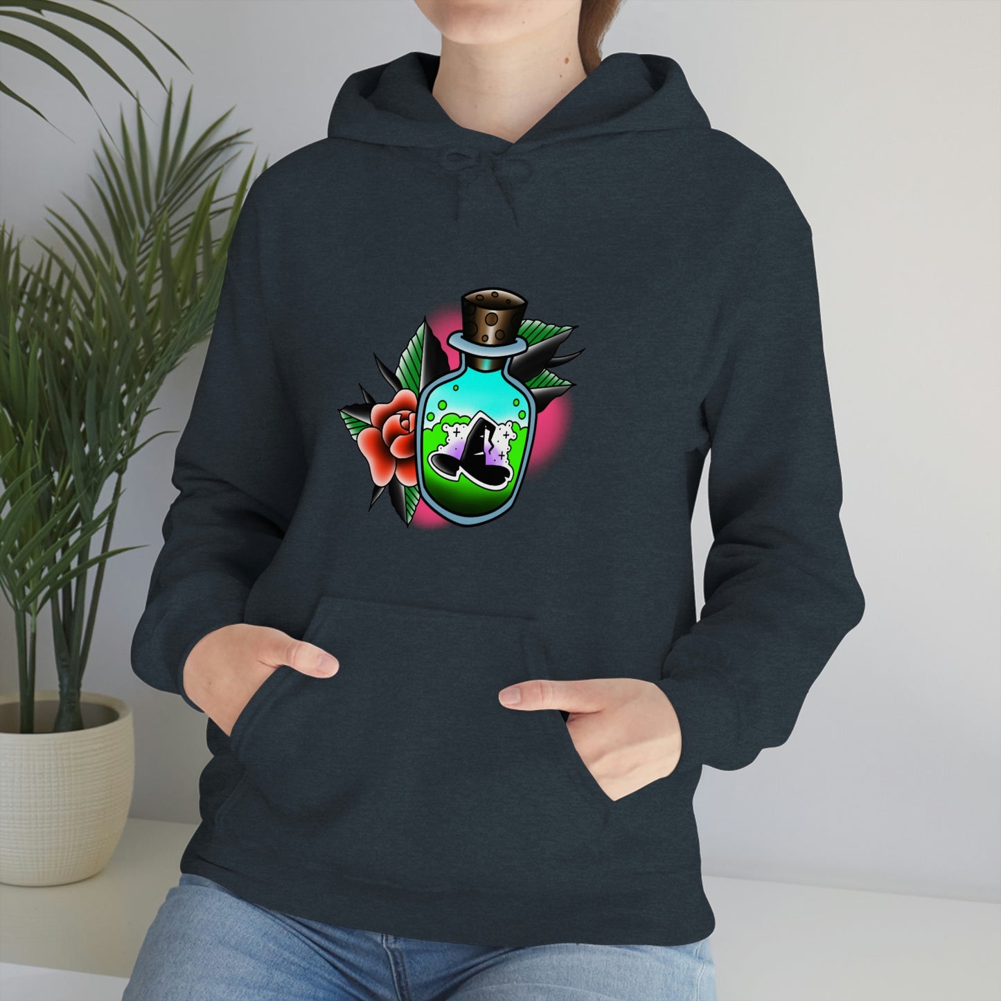 Witch Potion Unisex Heavy Blend™ Hooded Sweatshirt