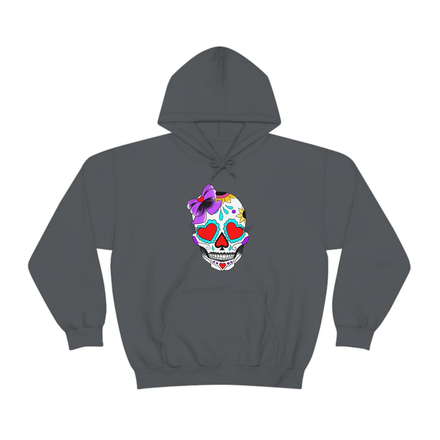 Lady Day of the Dead Unisex Heavy Blend™ Hooded Sweatshirt