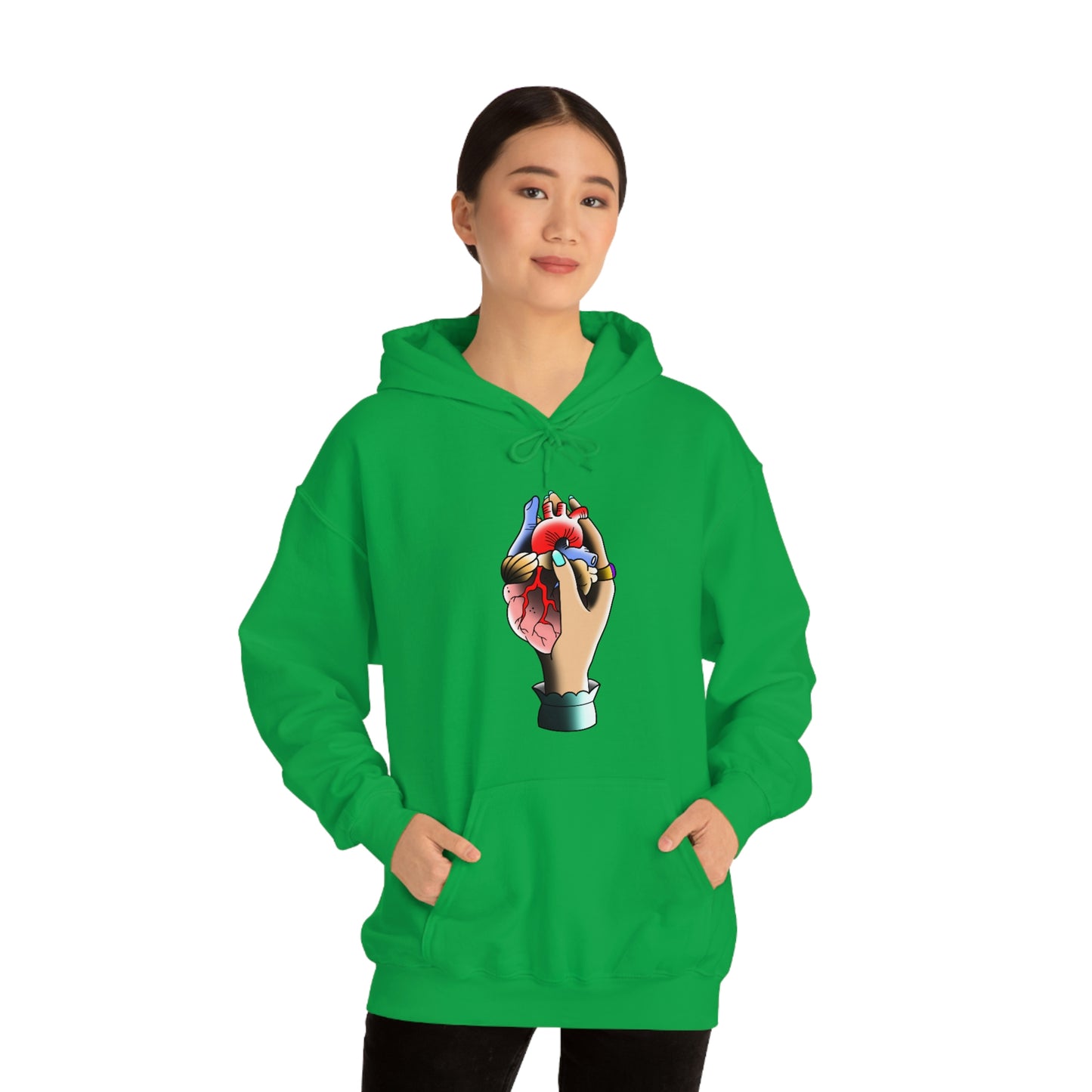 Rip My Heart Out Unisex Heavy Blend™ Hooded Sweatshirt