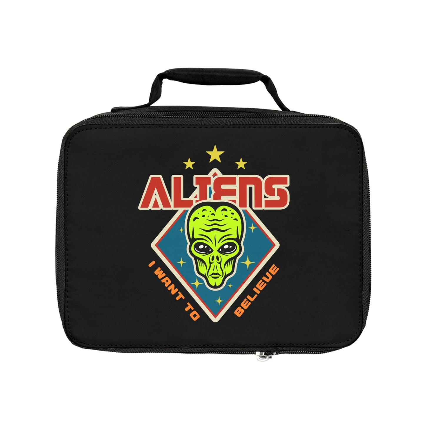 Aliens I Want to Believe Lunch Bag