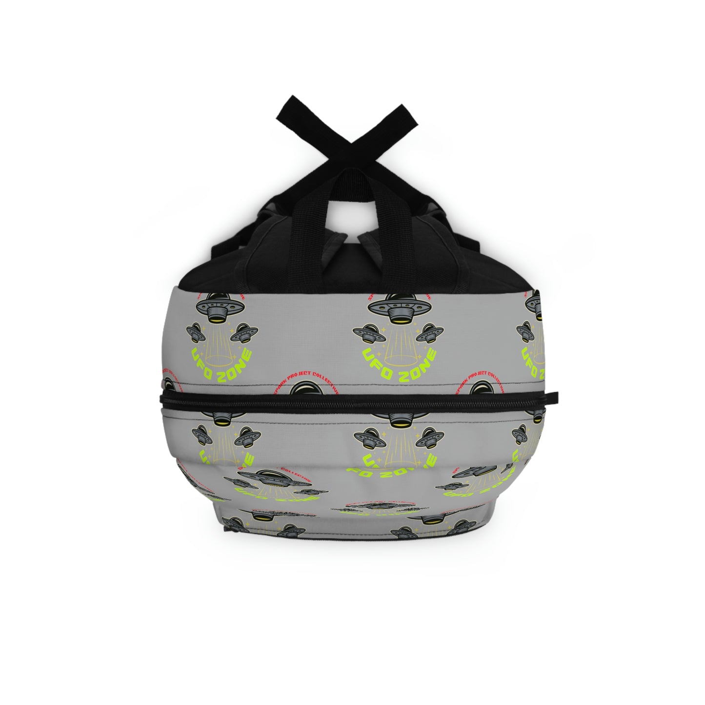 Light Dark Grey UFO Zone Backpack