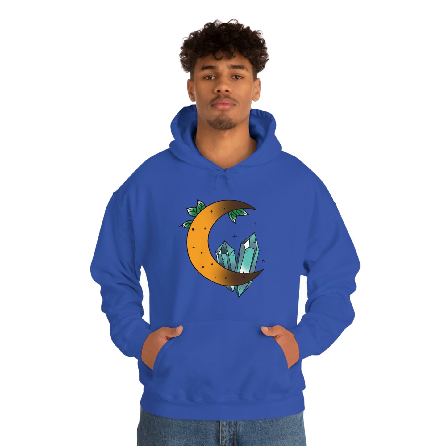 Blue Crystal Unisex Heavy Blend™ Hooded Sweatshirt