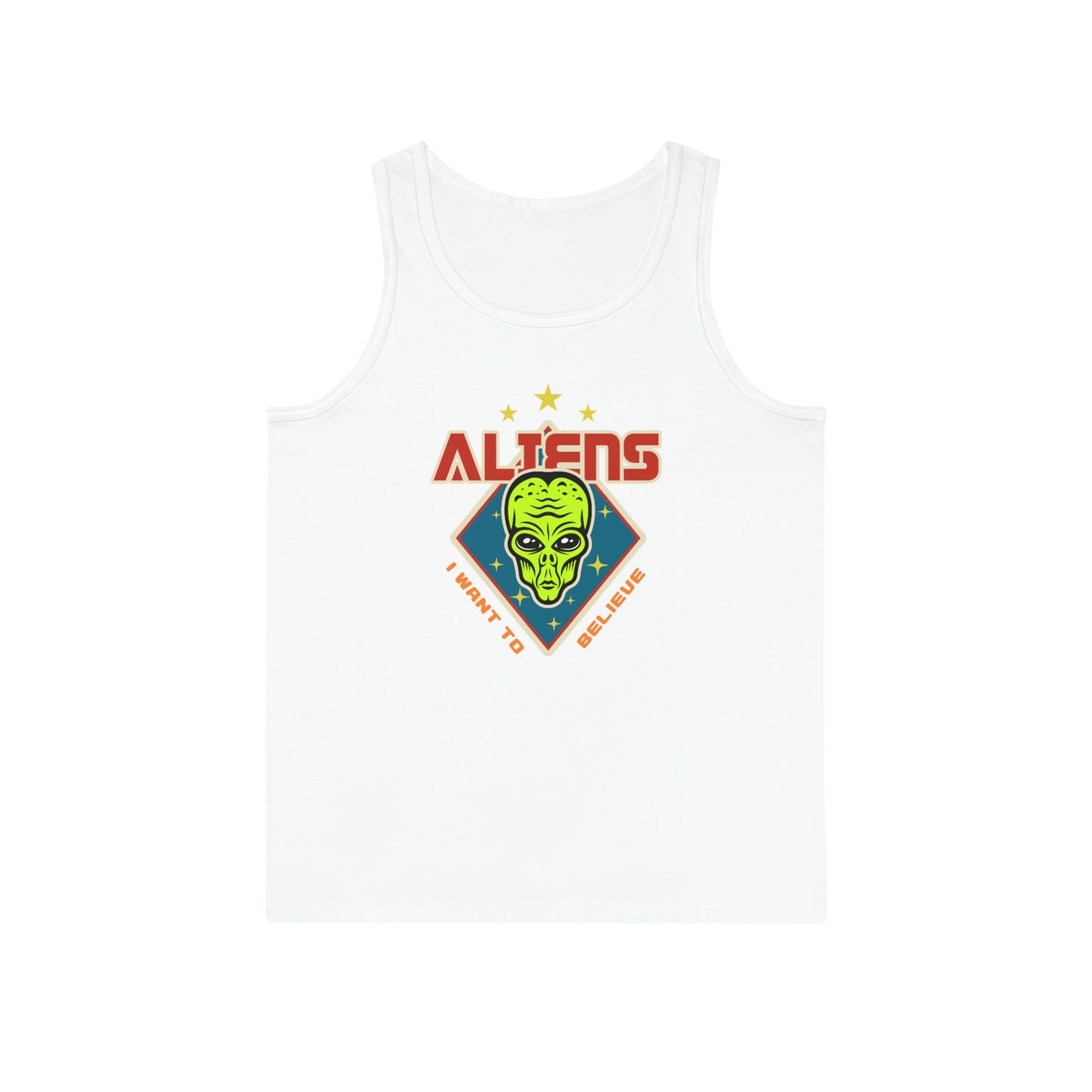 Aliens I Want to Believe Unisex Softstyle™ Tank Top