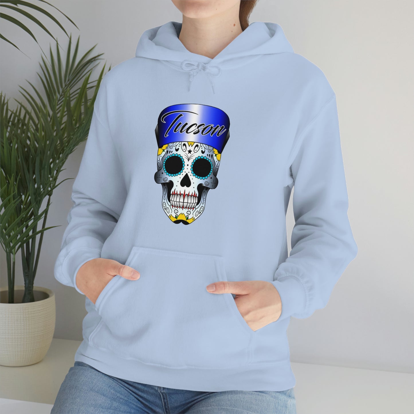 Tucson Skull Unisex Heavy Blend™ Hooded Sweatshirt