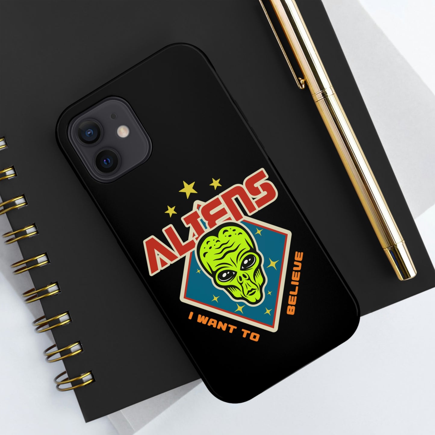 Aliens I Want to Believe Tough Phone Cases, Case-Mate