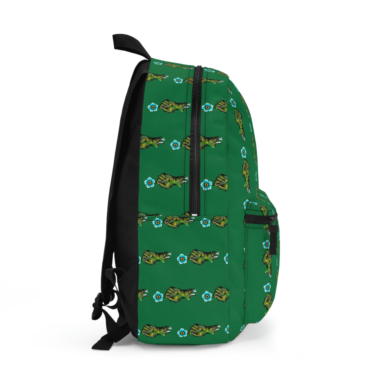 Dark Green Zombie Hand Backpack