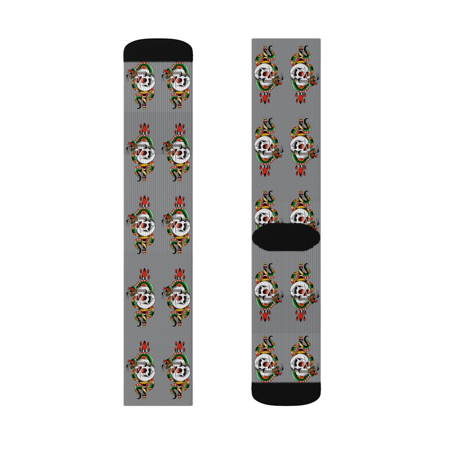 Snake and Dagger Sublimation Socks