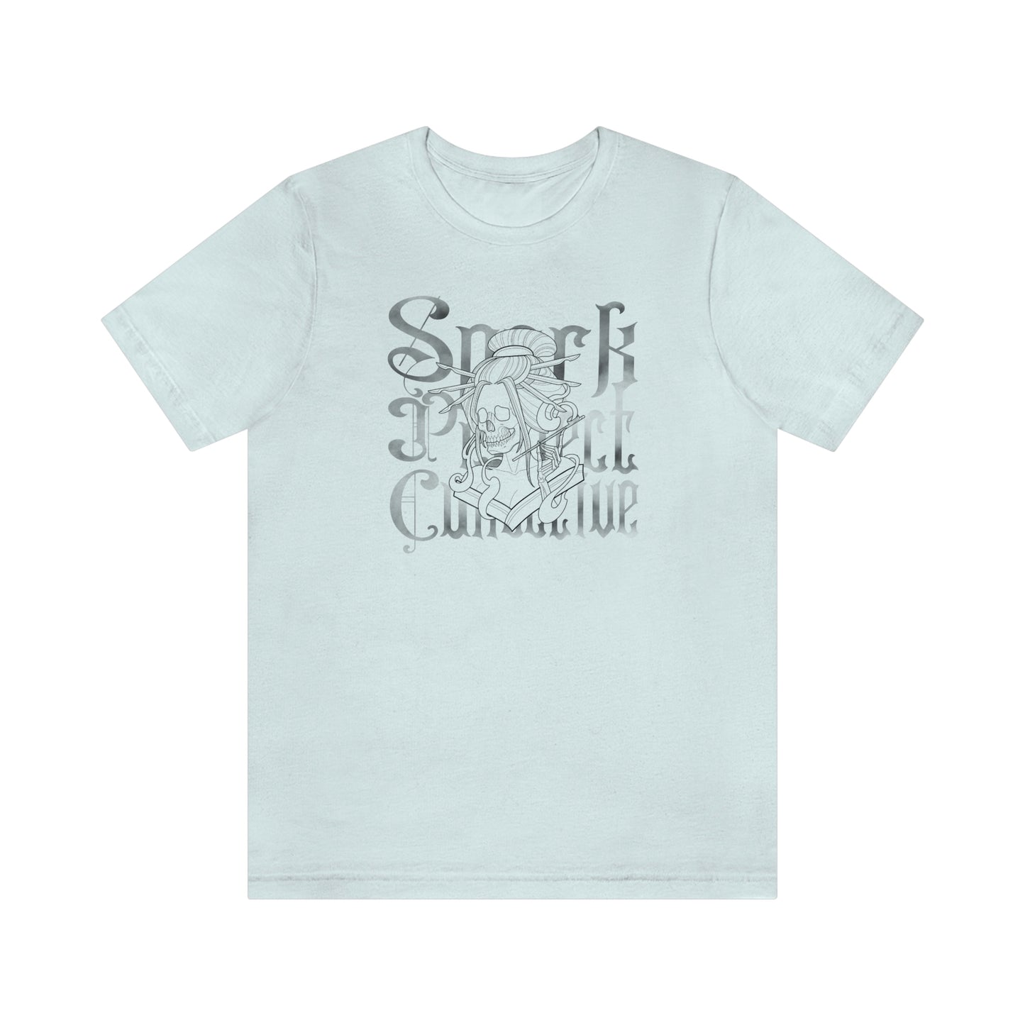 Japanese Spark Black Font Unisex Jersey Short Sleeve Tee