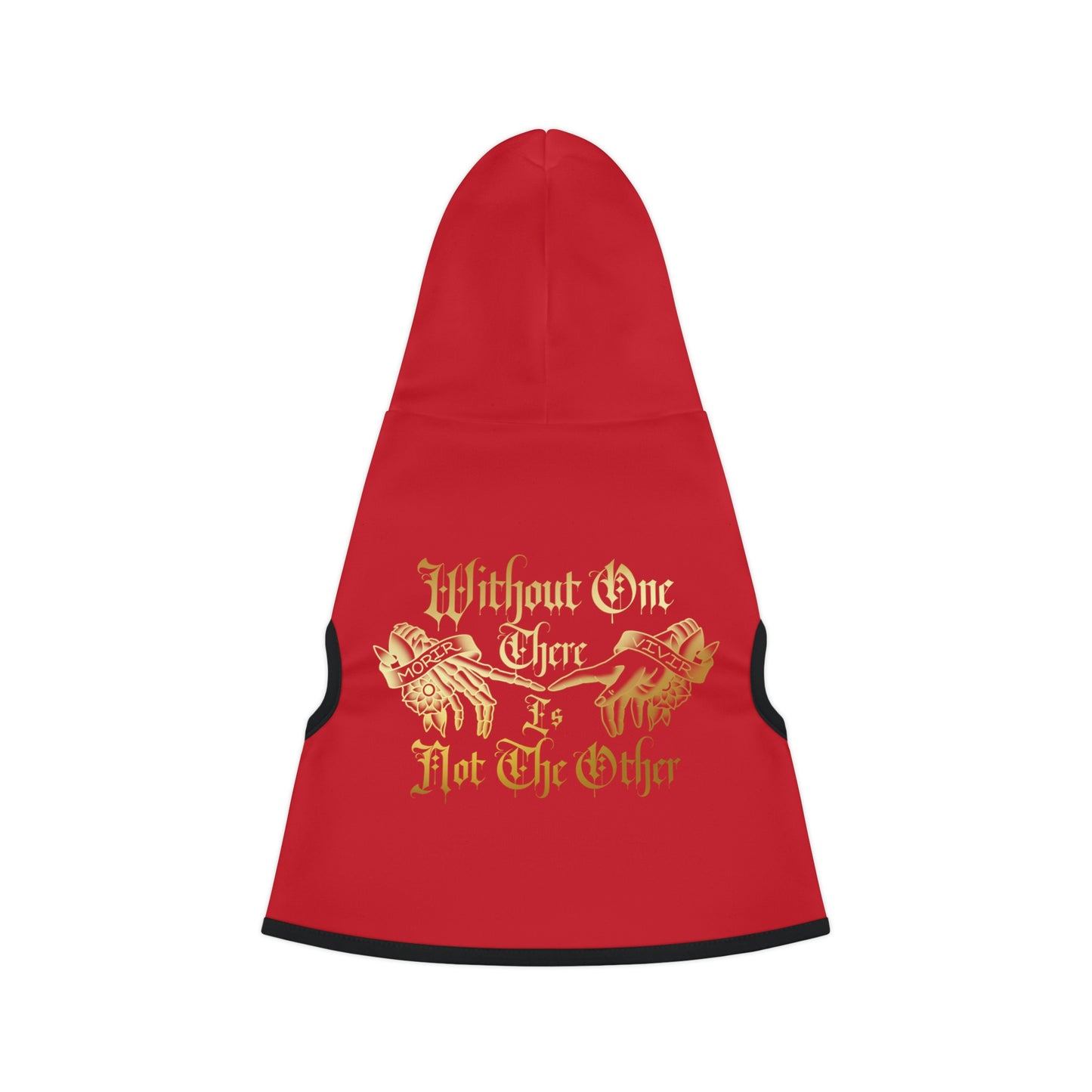 Without One There Is Not The Other Red Dog Hoodie