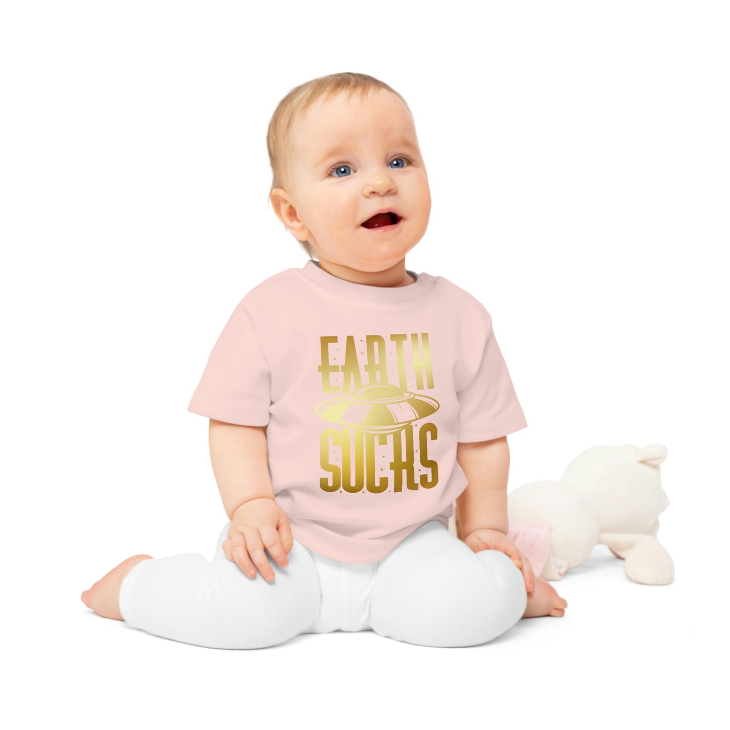 Earth Sucks Baby T-Shirt