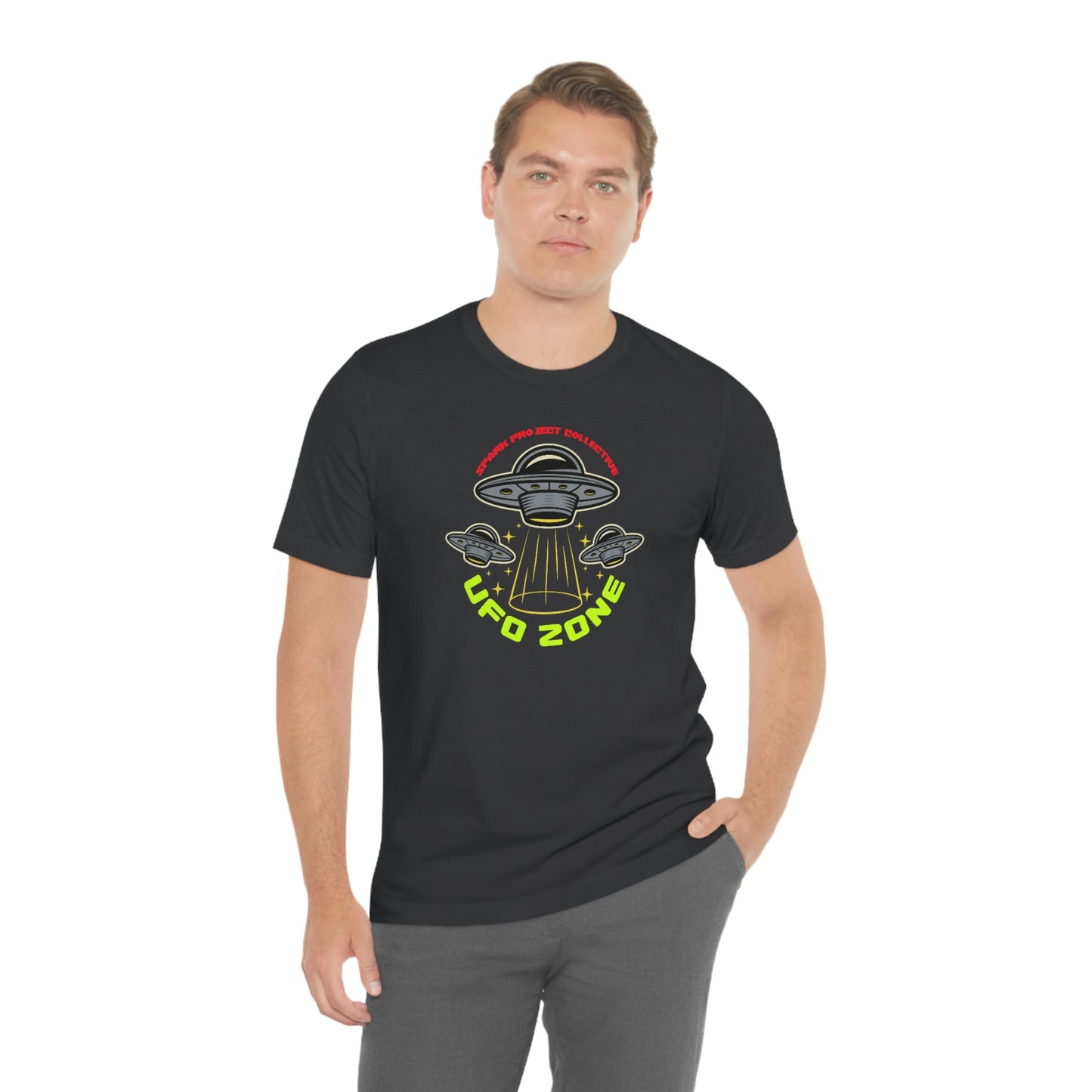 UFO Zone unisex jersey short sleeve tee