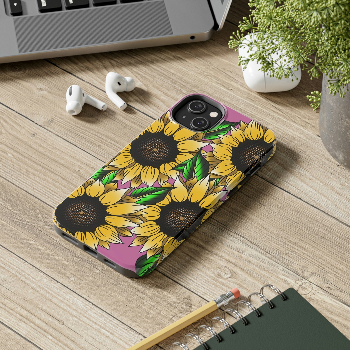 Sunflower Tough Phone Cases, Case-Mate