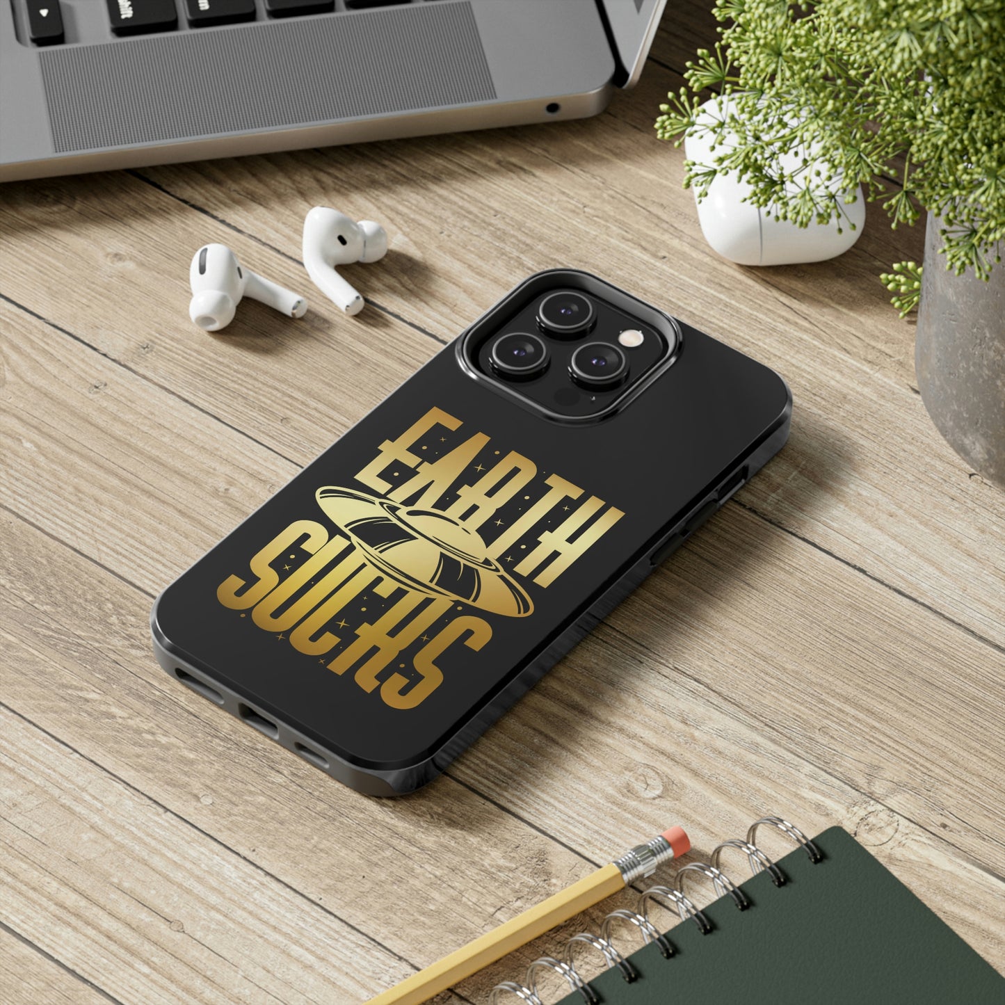 Earth Sucks Tough Phone Cases, Case-Mate