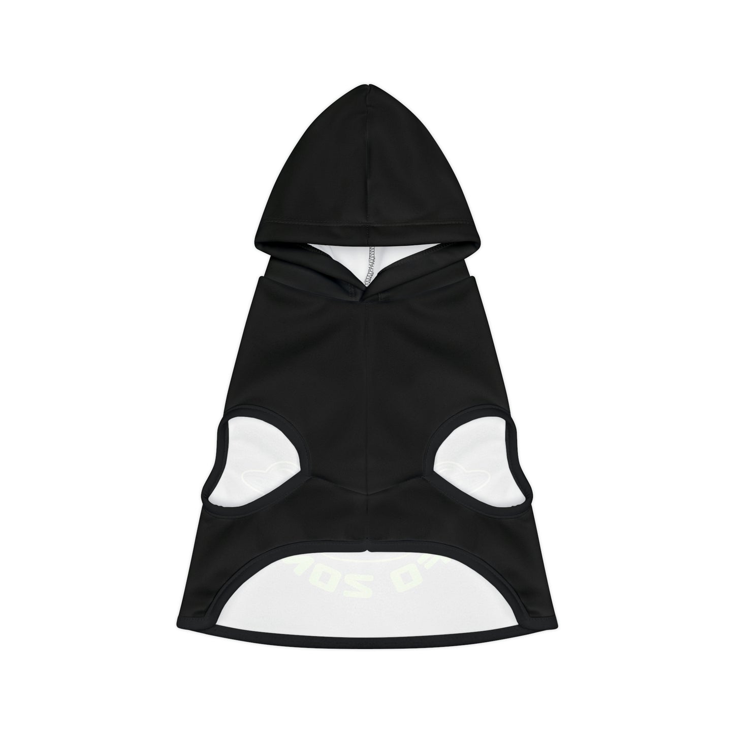 UFO Zone Black Dog Hoodie