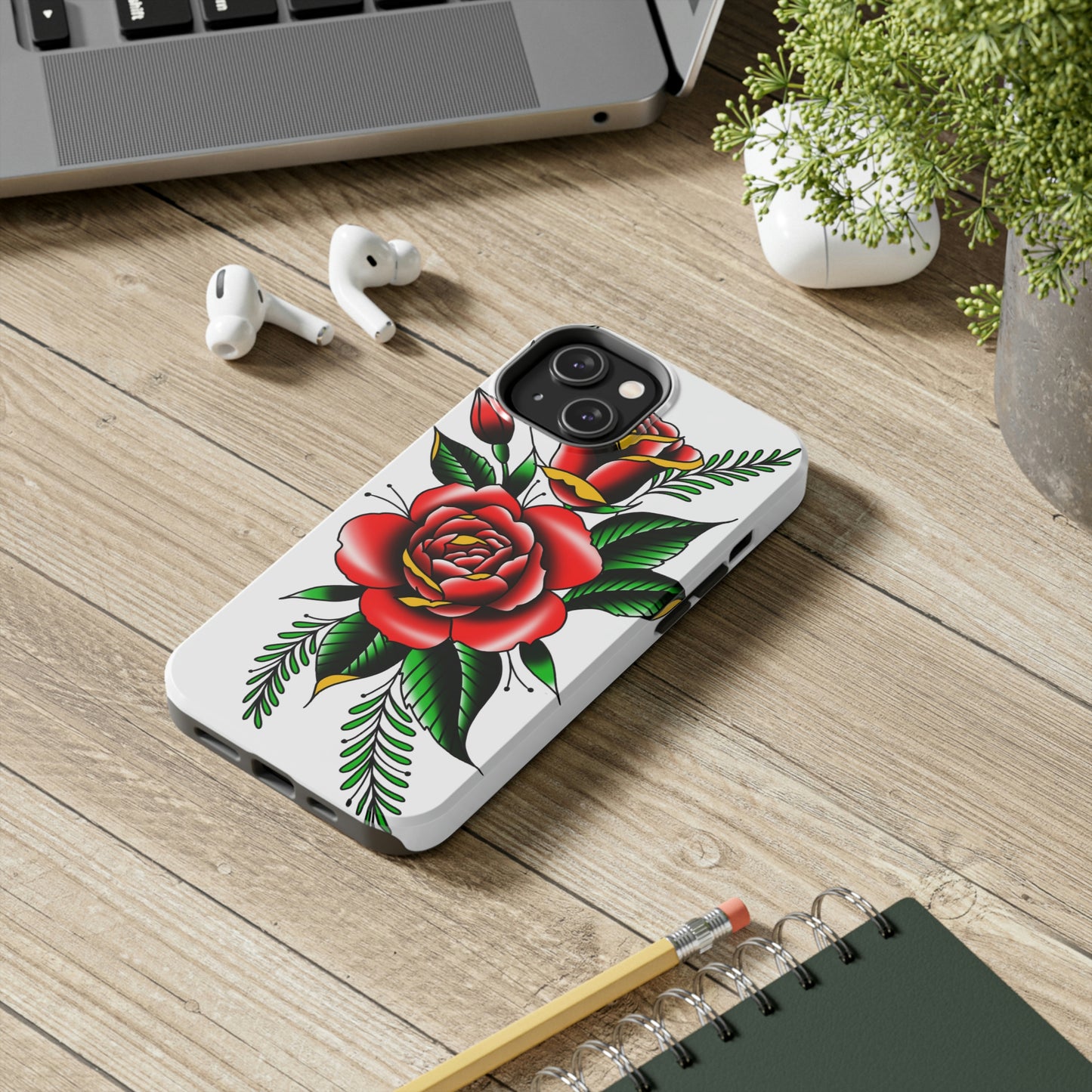 Rose Tough Phone Cases, Case-Mate