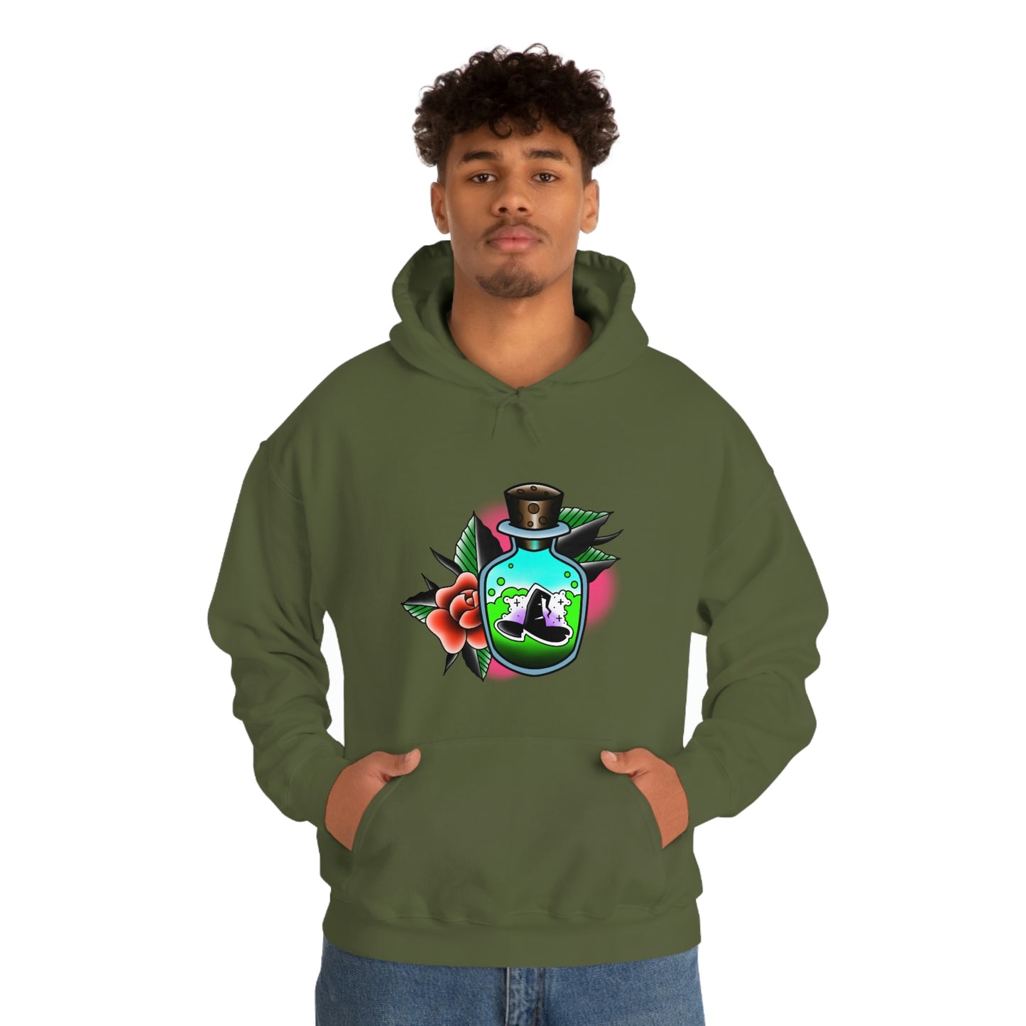 Witch Potion Unisex Heavy Blend™ Hooded Sweatshirt