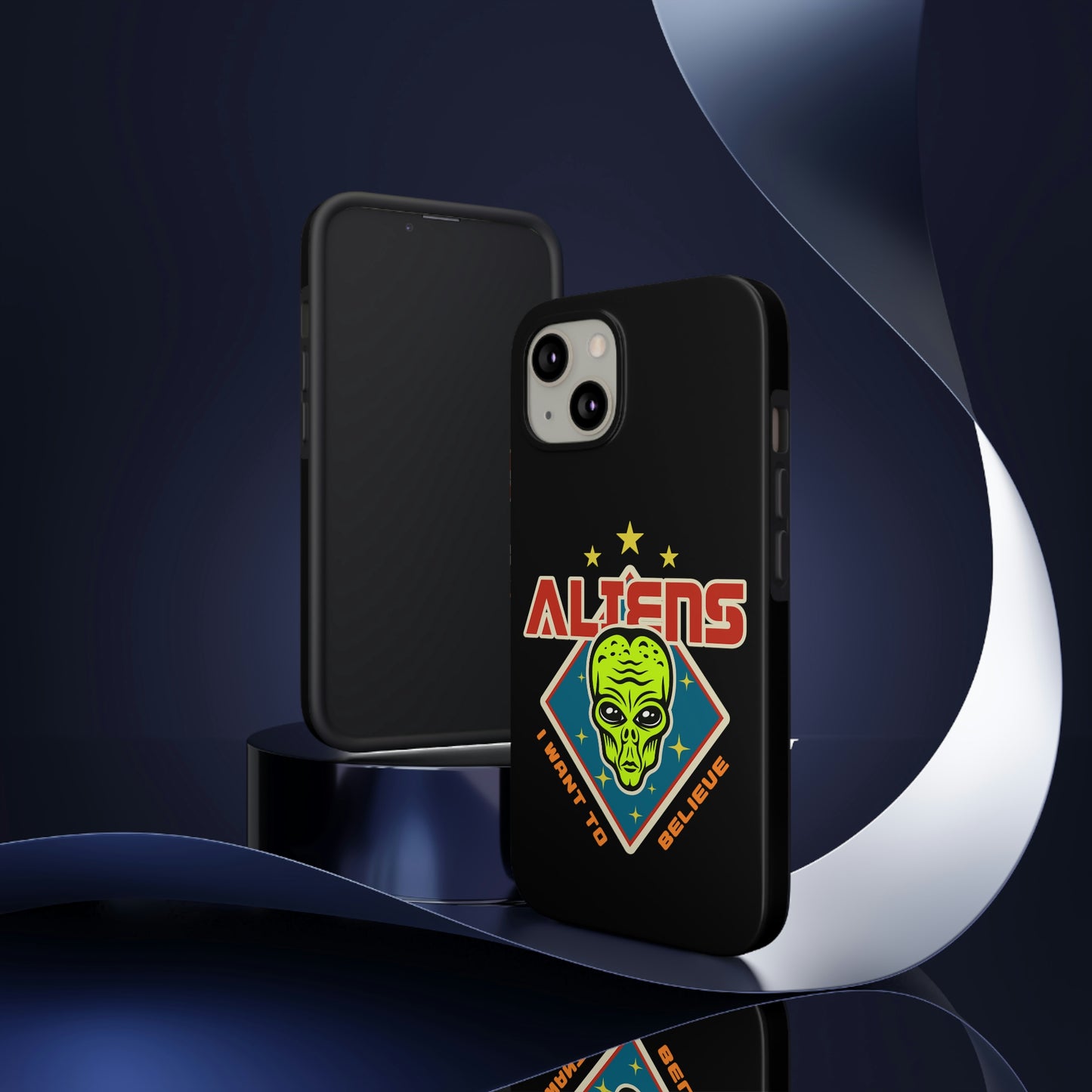 Aliens I Want to Believe Tough Phone Cases, Case-Mate