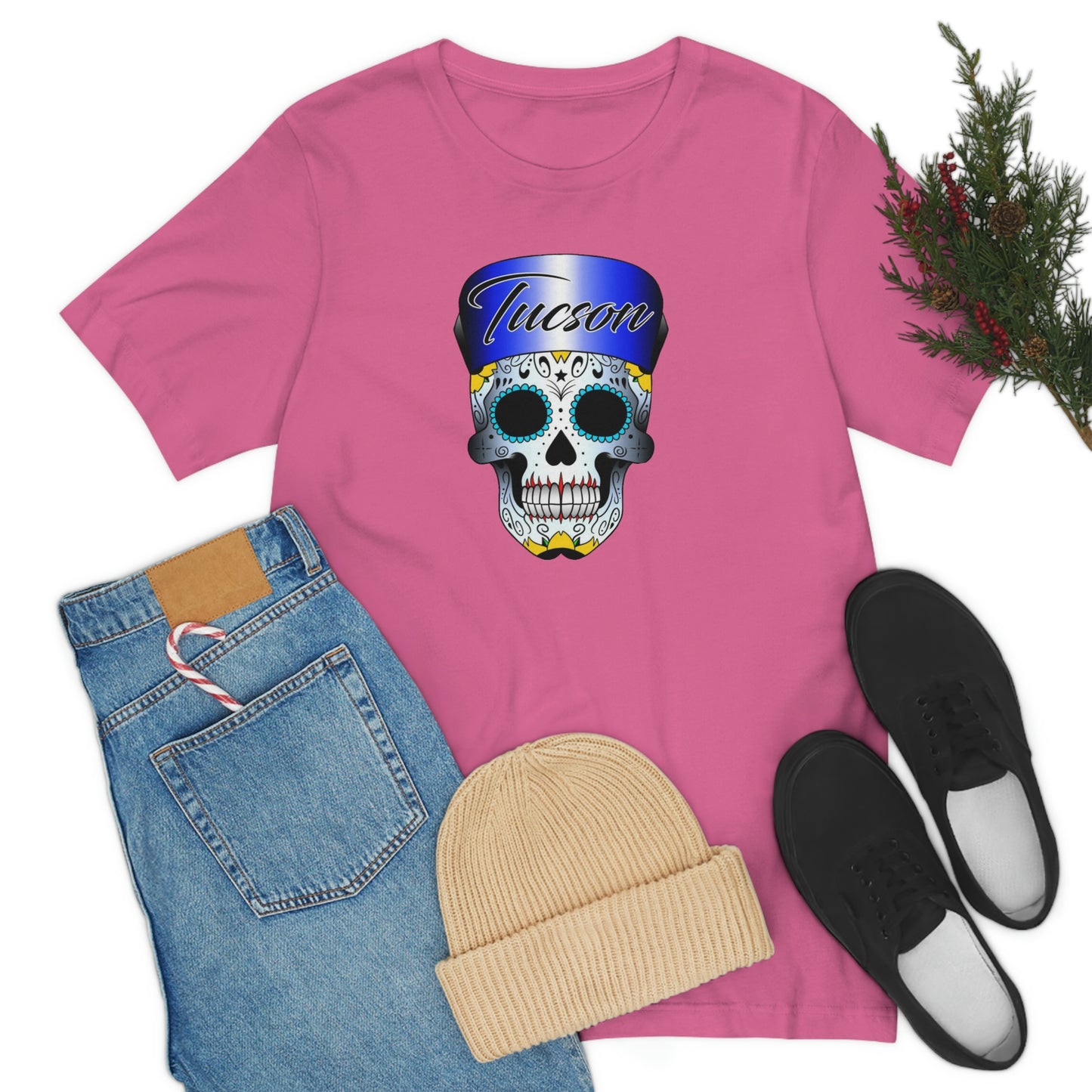 Tucson Skull Unisex Jersey Short Sleeve Tee