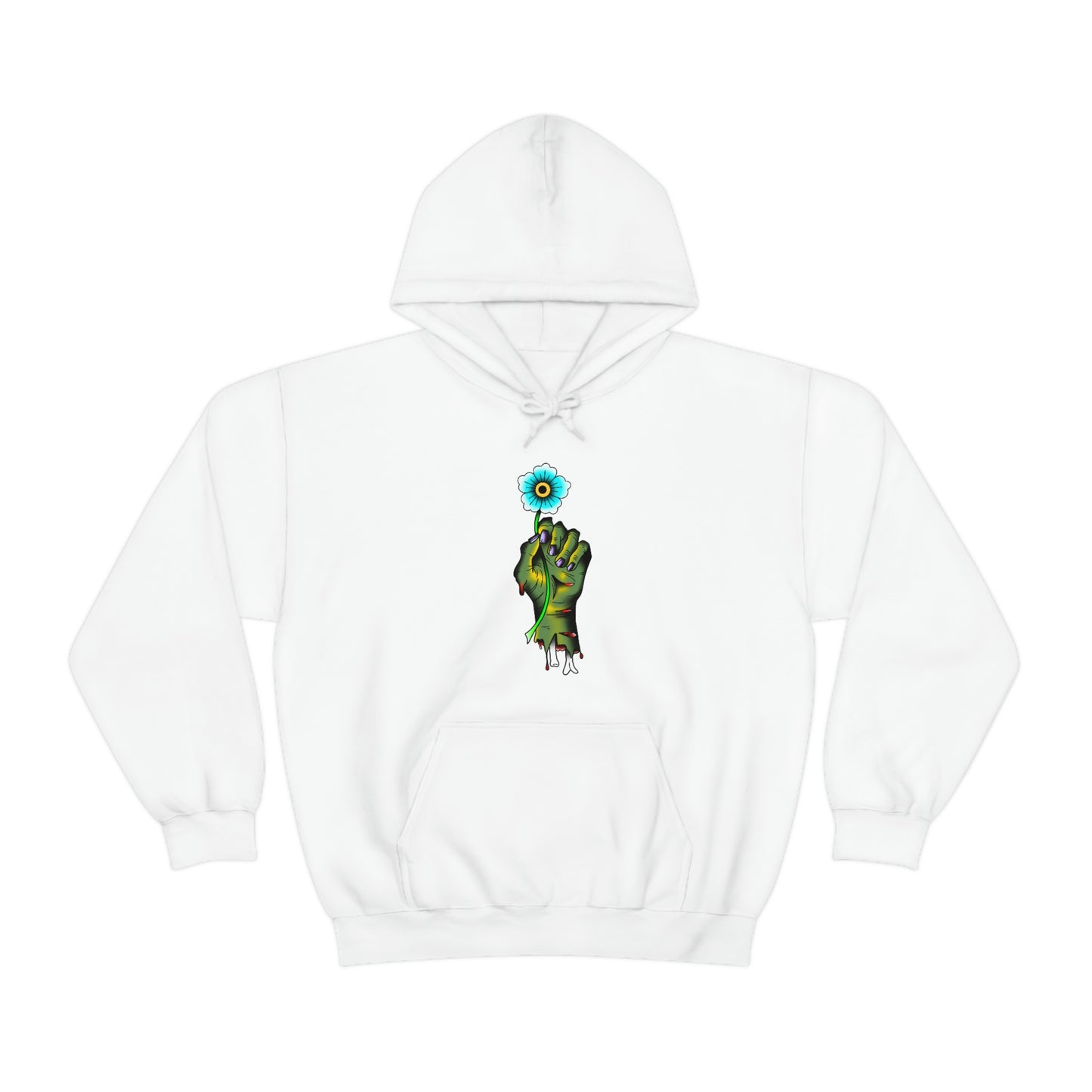 Zombie Flower Unisex Heavy Blend™ Hooded Sweatshirt