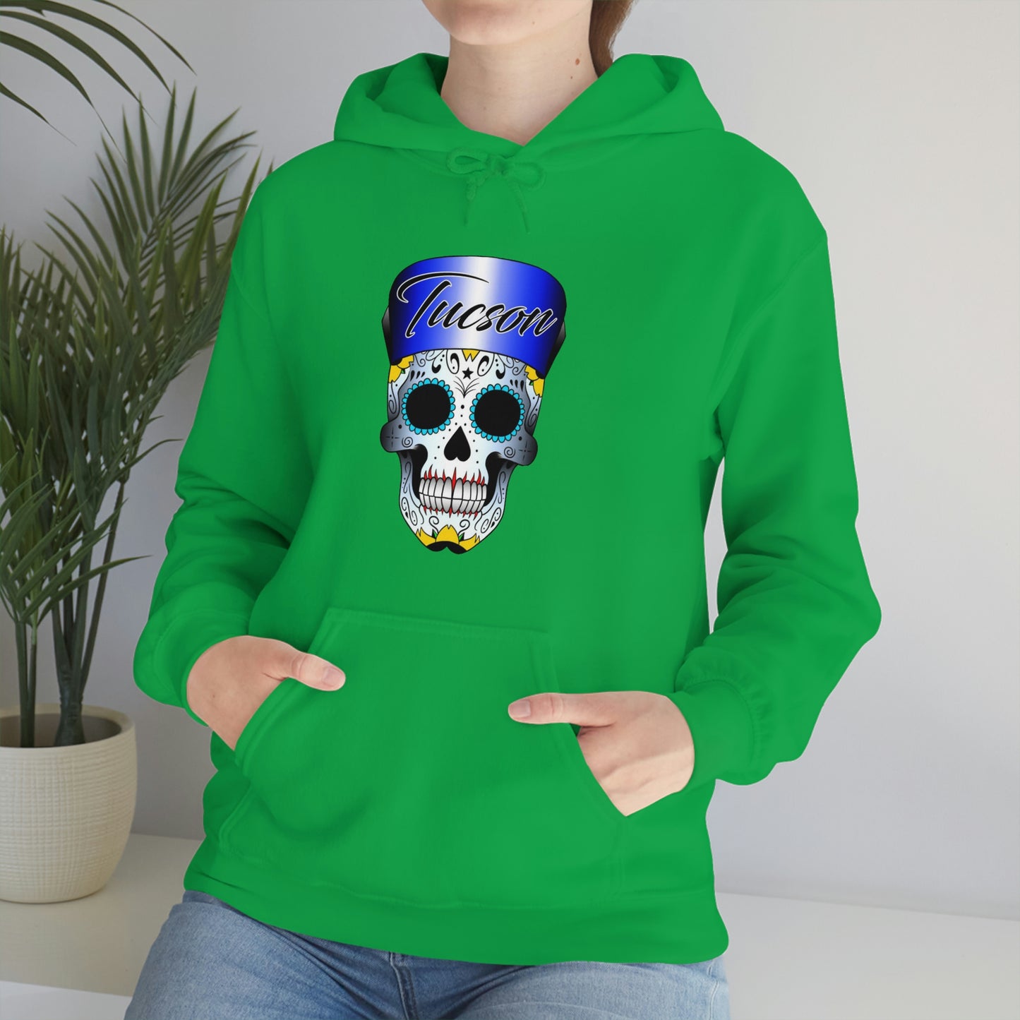 Tucson Skull Unisex Heavy Blend™ Hooded Sweatshirt