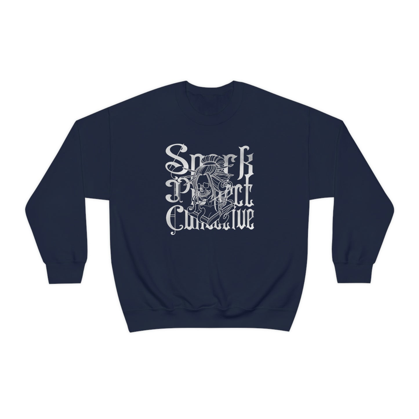 Japanese Spark White Font unisex heavy blend crewneck sweatshirt