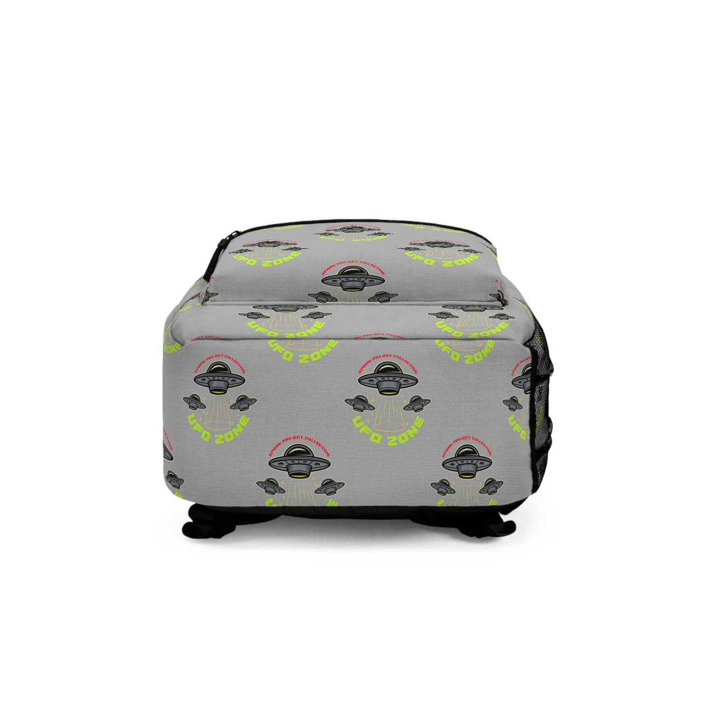 Light Dark Grey UFO Zone Backpack