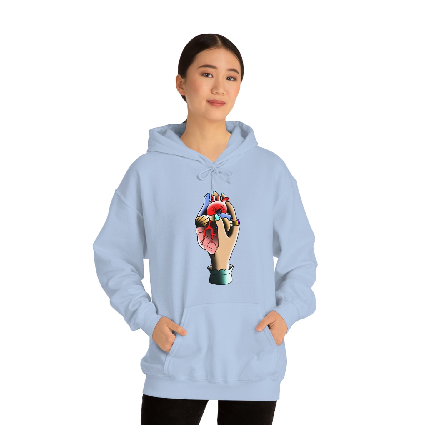 Rip My Heart Out Unisex Heavy Blend™ Hooded Sweatshirt