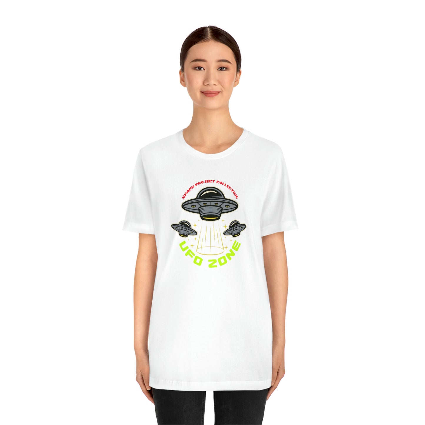 UFO Zone unisex jersey short sleeve tee